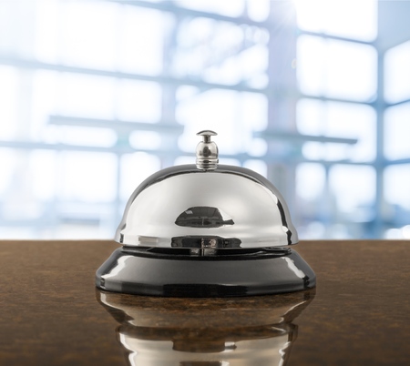 Hotel, hospitality, bell.の写真素材
