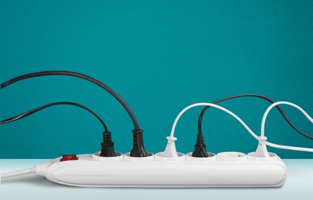 Outlet, Electric Plug, Power Cable.の写真素材