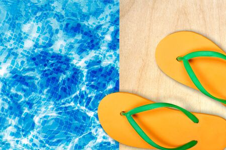 Flip-flop, Sandal, Summer.