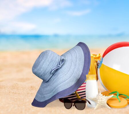 Vacations, Beach, Summer.の写真素材