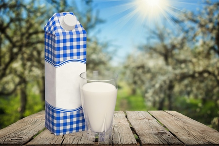 Milk, Carton, Packaging.の写真素材