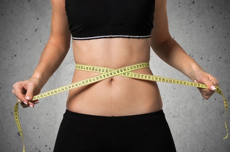 Dieting, Tape Measure, Slim.