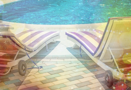 Hotel, pool, resort.