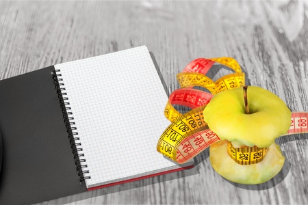 Weight, loss, tape.の写真素材