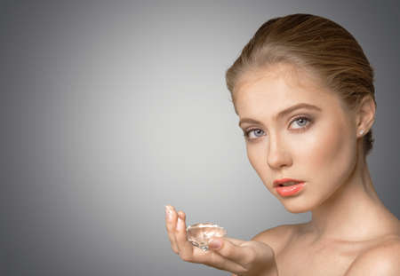 Women, Diamond, Human Hair.の写真素材