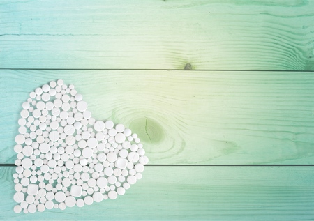 Viagra, Pill, Heart Shape.の写真素材