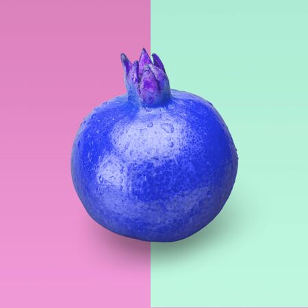 Pomegranate, Fruit, Isolated.の写真素材