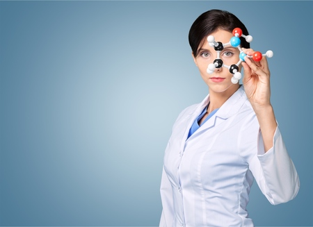 Labcoat, biotechnology, lab.の写真素材