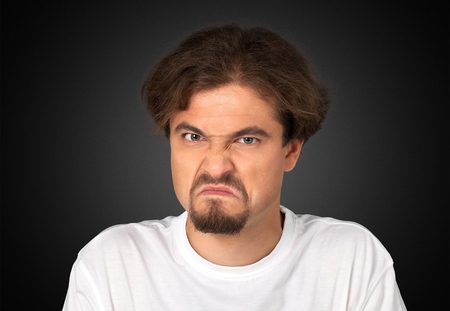 Facial Expression, Human Face, Men.