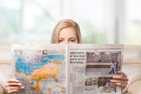 Newspaper, Reading, Magazine.