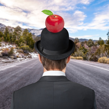 Crossroad, fork, way.の写真素材