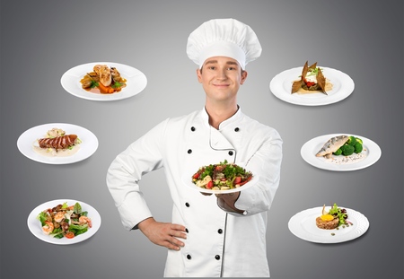 Chef, Cooking, Restaurant.の写真素材