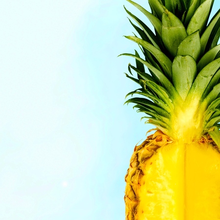 Pineapple, Fruit, Isolated.の写真素材