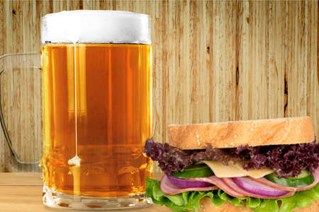 Beer Glass, Beer, Glass.の写真素材