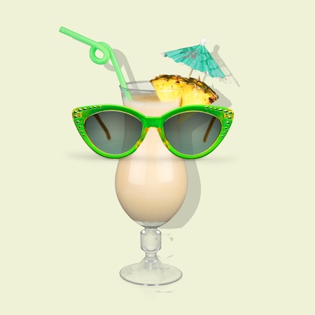 Cocktail, Pina Colada, Drink.