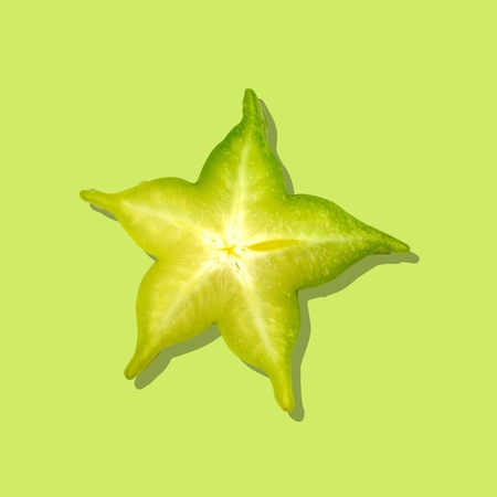 Starfruit, Fruit, Tropical Fruit.の写真素材