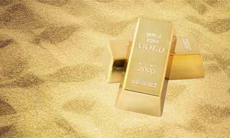 Gold, Ingot, Wealth.