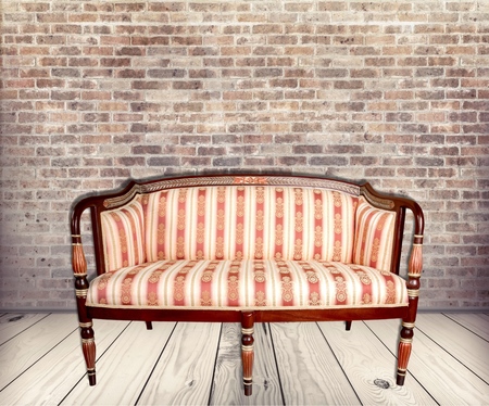 Sofa, Antique, Furniture.の写真素材