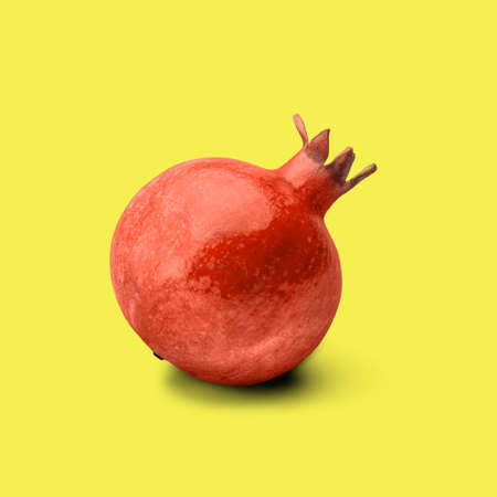 Pomegranate, Fruit, Red.