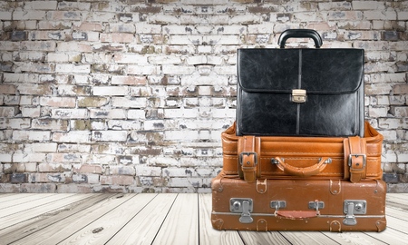 Suitcase, Retro Revival, Luggage.の写真素材