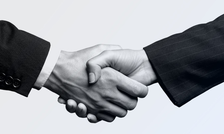 Help, hand, partnership.の写真素材