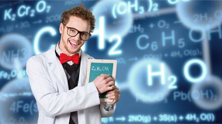 Scientist, Professor, Bizarre.の写真素材