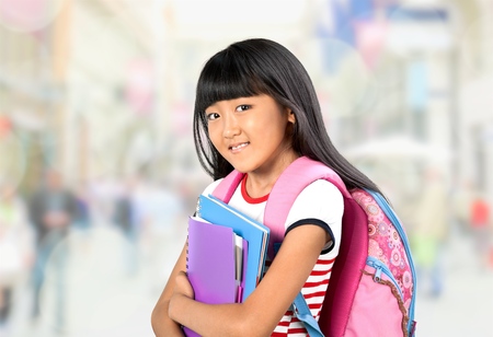 High School Student, Teenager, Library.の写真素材