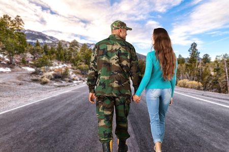 Military, Armed Forces, Family.の写真素材