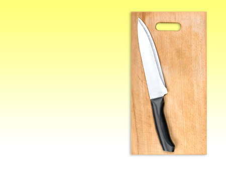 Cutting Board, Kitchen Knife, Preparing Food.