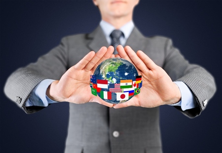 Globe, Global Communications, Planet.の写真素材