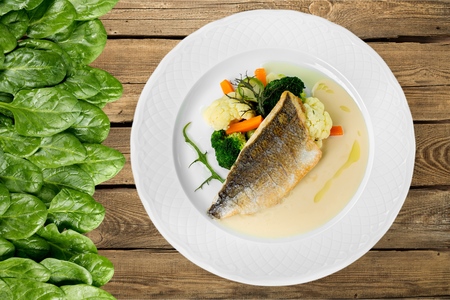 Fish, grill, grilled.