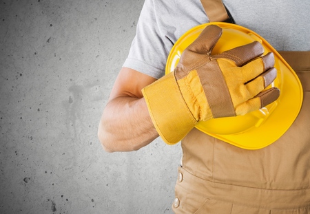 Glove, labour, labourer.の写真素材