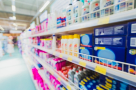 Supermarket, background, market.のeditorial素材