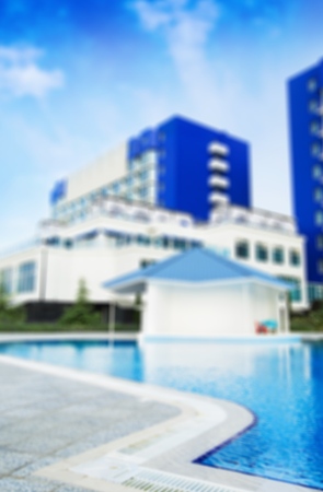 Swimming Pool, Apartment, Hotel.の写真素材