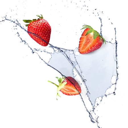 Water, splashing, splash.の写真素材