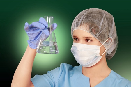 Laboratory, Scientist, Women.