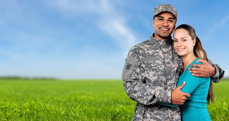 Military, Family, Armed Forces.の写真素材