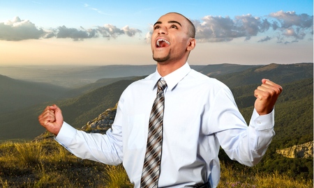 Winning, Success, Business.の写真素材