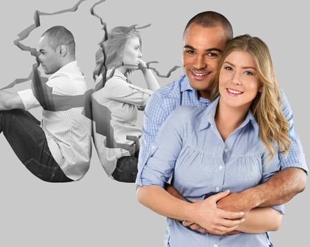 Kitchen, woman, man.