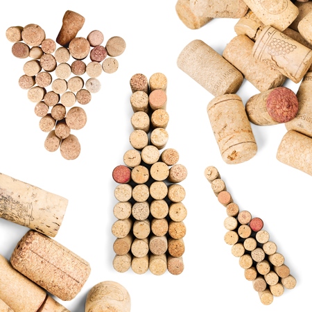 Wine, cork, stain.の写真素材
