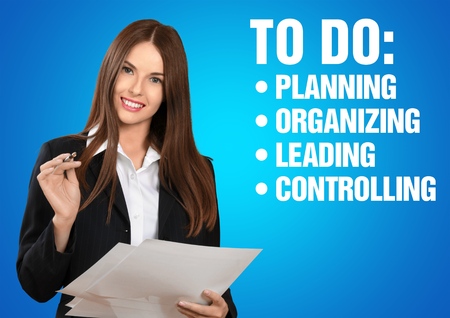 Clipboard, Women, Business.の写真素材