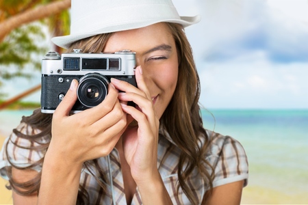 Hipster, hip, camera.の写真素材