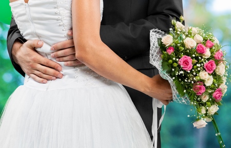 Wedding, Bride, Groom.の写真素材