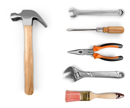 Work, handyman, glue.