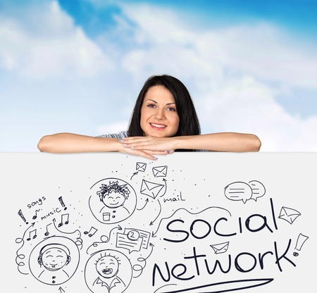 Women, Smiling, Holding.の写真素材