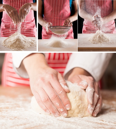 Baking, Chef, Cake.