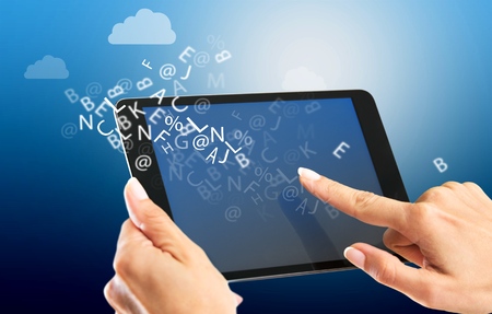Tablet, monitor, display.