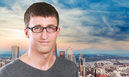 Man, Owner, Small Business.の写真素材