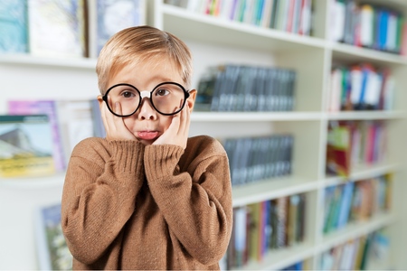 Student, boy, woman.の写真素材