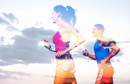 Running, outdoor, fit.